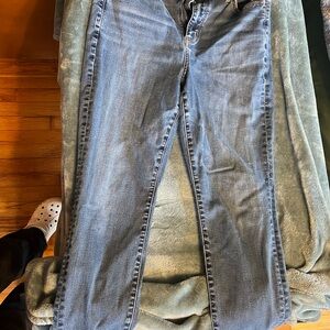 American Eagle Outfitters Women's Straight Leg Blue Jeans